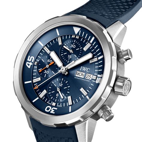 iwc aquatimer chrono titanio|iwc schaffhausen chronograph price.